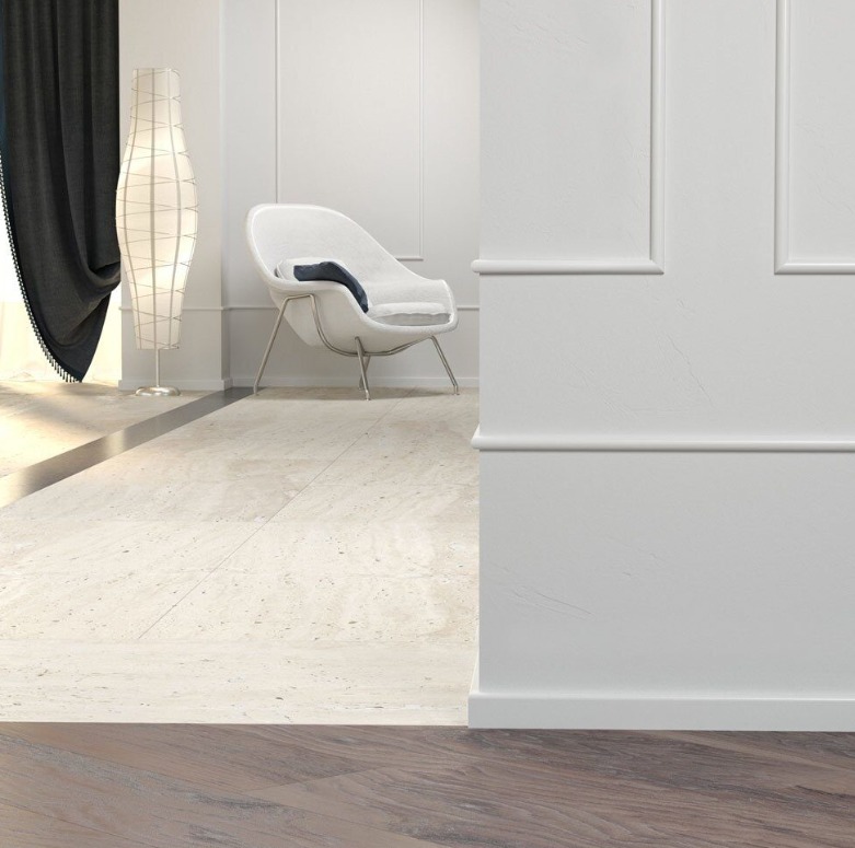 Напольный плинтус Cosca PX 013, 50х15